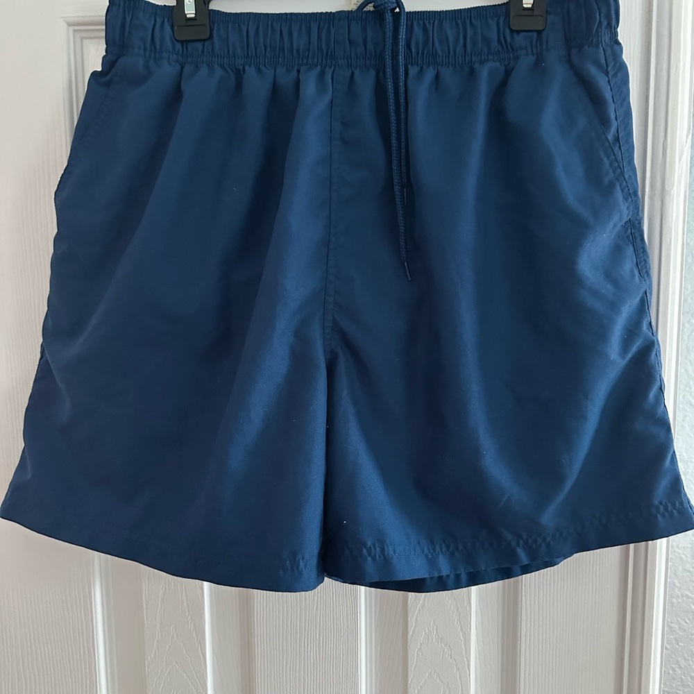Faded Glory Men's Blue Swim Trunks